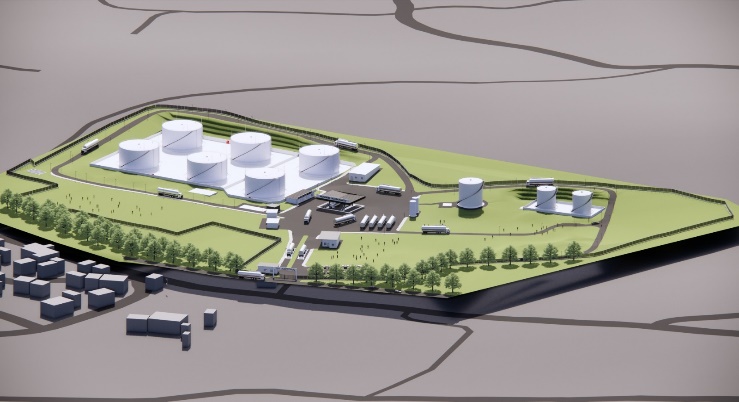 Pamje nga një projekt industrial